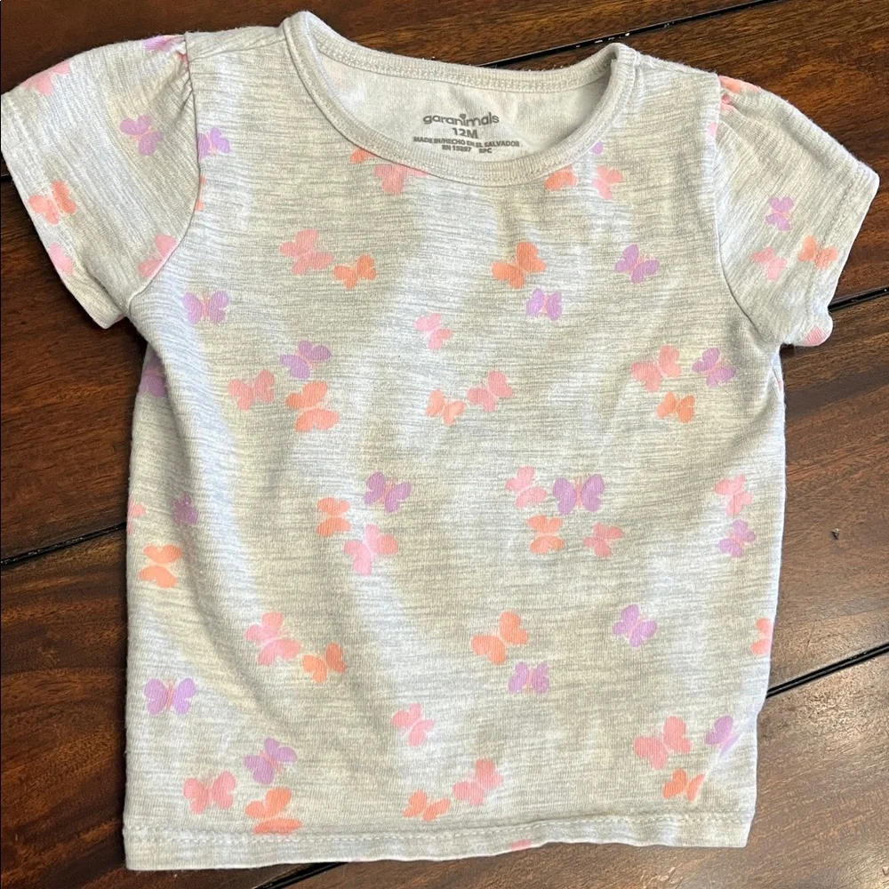 Lot of 3 Girls Tees, Size 12 Months